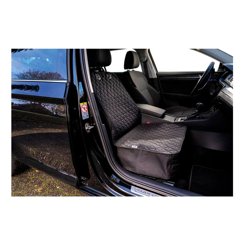 Forsædebetræk sort