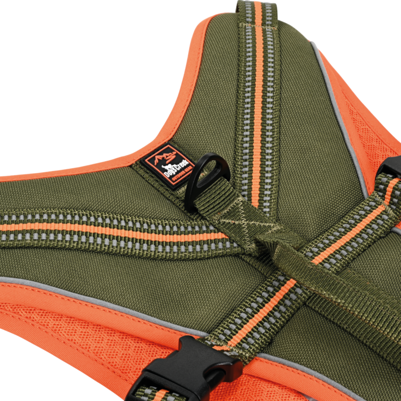 Nylonsele Safety S grøn/orange