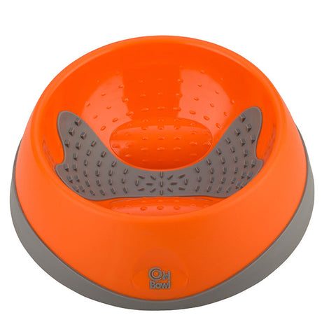 LickiMat OH skål S ø16x5 cm orange
