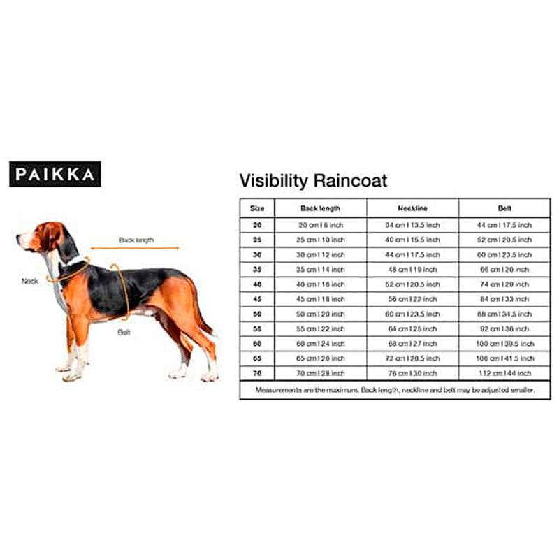 Regnjakke Lite Visibility 65 cm dark