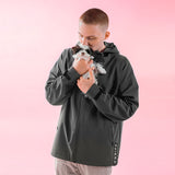 Regnjakke Human Visibility S-M dark