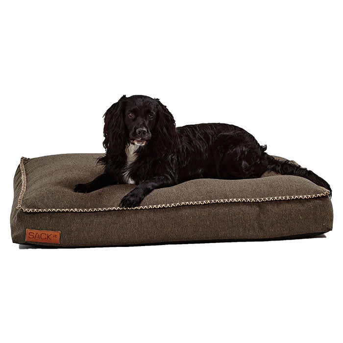 Dog bedL 120x80x15 cm brun - Maxi Zoo Danmark