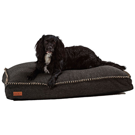 Dog bedL 120x80x15 cm sort - Maxi Zoo Danmark