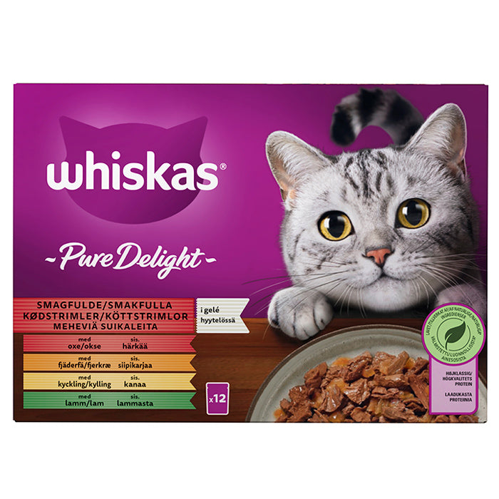 Adult Gelé, menuboks Pure Del. klassisk menu 12x85 g