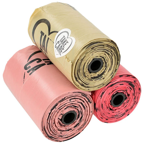 Høm høm poser m/hankFarvet 8x15 stk - Maxi Zoo Danmark