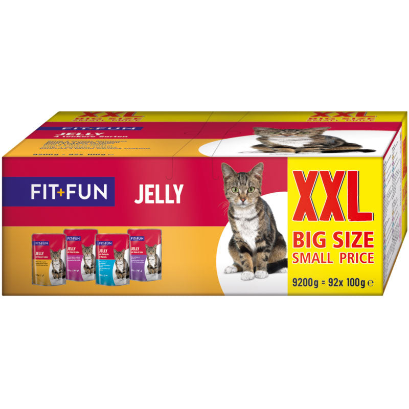 Adult Jelly, menuboks 4 varianter 92x100 g
