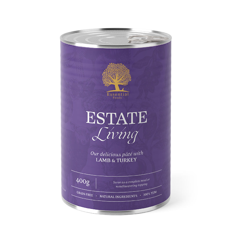 Adult Paté Estate Living lam & kalkun 400 g