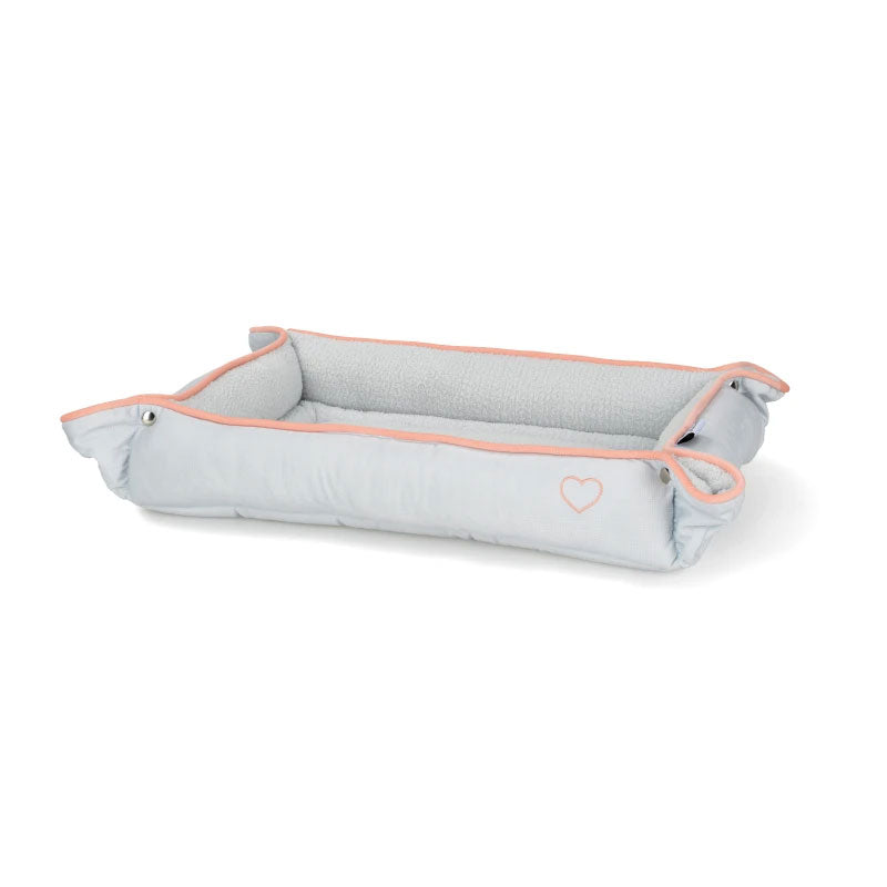 Hundeseng 2i1 Pepe & KittyS 60x40x10 cm blå - Maxi Zoo Danmark