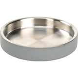 Rustfri skål 170 ml grå - Maxi Zoo Danmark