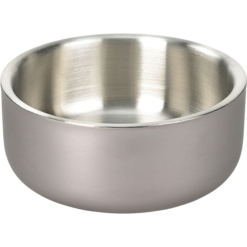 Rustfri skål 350 ml pudder - Maxi Zoo Danmark