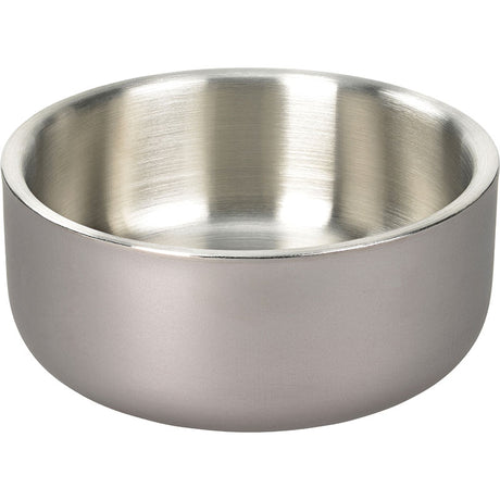 Rustfri skål 350 ml pudder - Maxi Zoo Danmark