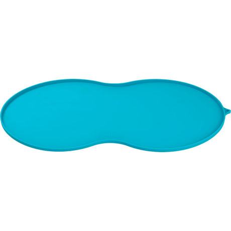 Silikoneunderlag 8-kantet 60x40 cm blå - Maxi Zoo Danmark