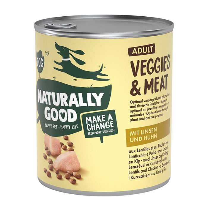 Adult linser og kylling 800 g