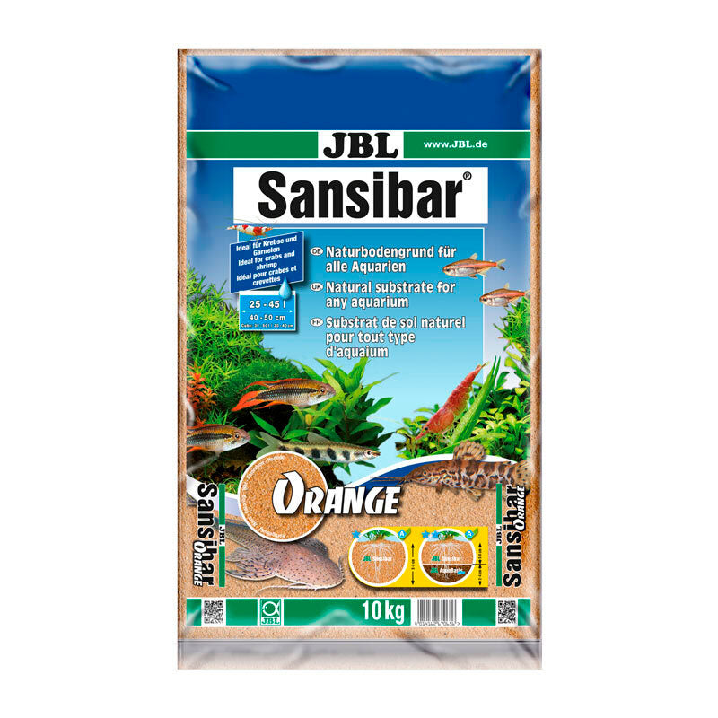 Sansibar Substrat 10 kg orange - Maxi Zoo Danmark