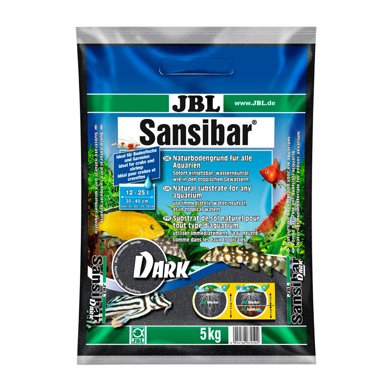Sansibar Substrat 5 kg sort - Maxi Zoo Danmark