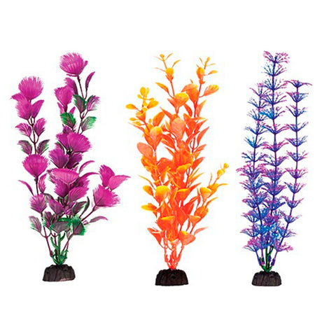 Akvariedek. Plastikplanter 8 stk 3,81x24,13x26,67 cm - Maxi Zoo Danmark