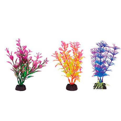 Akvariedek. Plastikplanter 4 stk 2,79x19,05x19,3 cm - Maxi Zoo Danmark