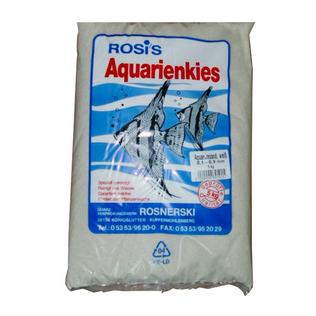 Akvariesand 5 kg hvid - Maxi Zoo Danmark