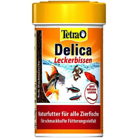 Delica Røde Myggelarver 100 ml - Maxi Zoo Danmark