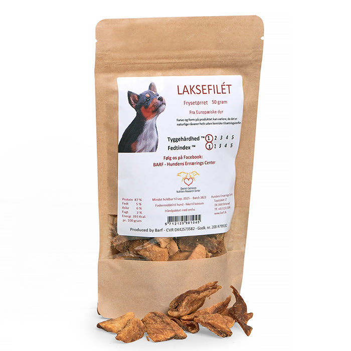 Frysetørret Laksefilét 50 g
