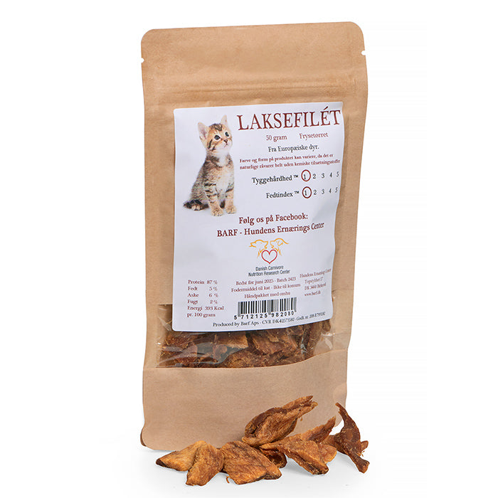 Frysetørret Laksefilét 50 g