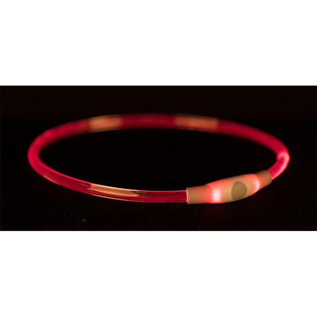 Mønstret flash lys ring l/xl - Maxi Zoo Danmark