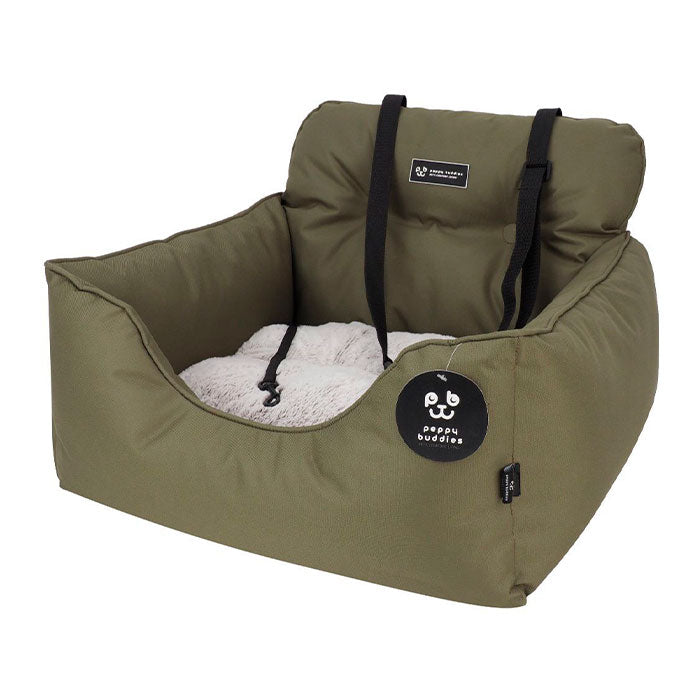 Cozy luksus bilsæde 53x50x35 cm army