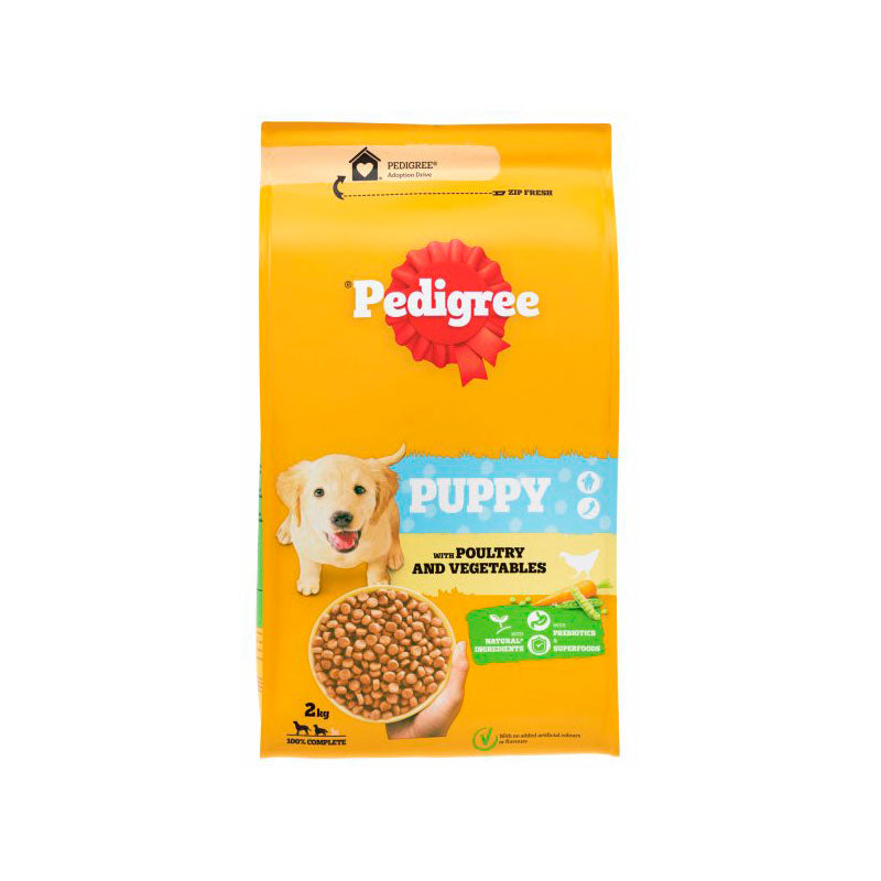 Junior fjerkræ & grøntsager 2 kg