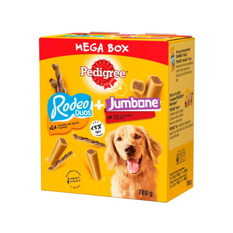 Mega box Rodeo Duos + Jumbone 780 g