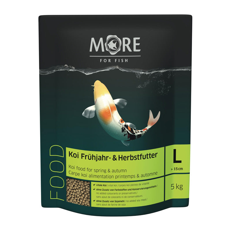 Havedamsfoder Koi forår/efterår L 6 mm 5 kg
