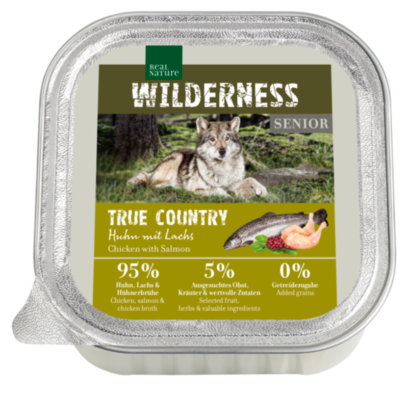 Senior Wildernesskylling, laks 100 g