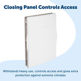 Extreme weather pet door 8,1x43,8x30 cm medium
