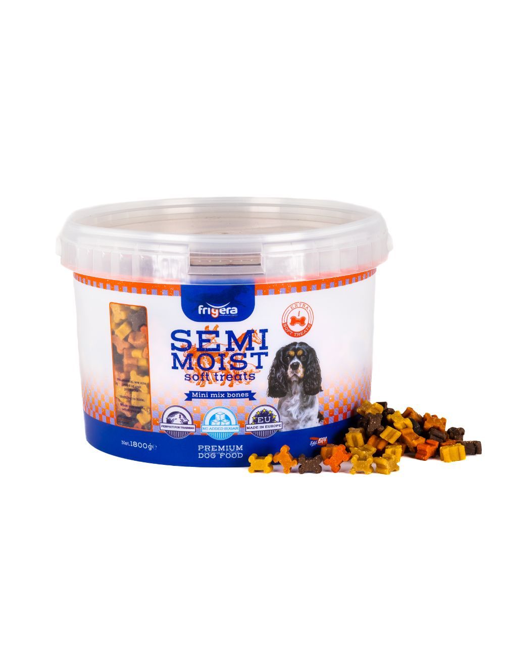 Semi-Moist Soft Mini snack mix 1800 g