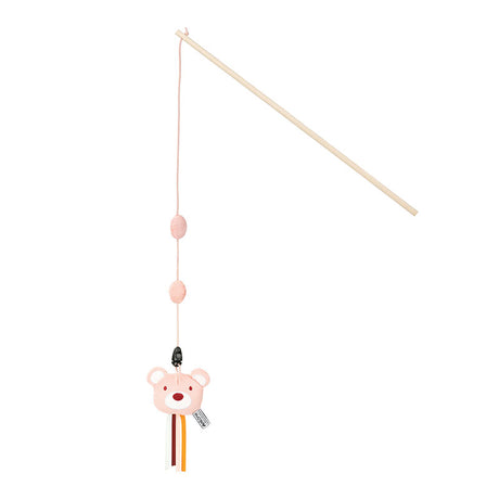 Drillepind Pepe & Kitty40 cm lyserød - Maxi Zoo Danmark