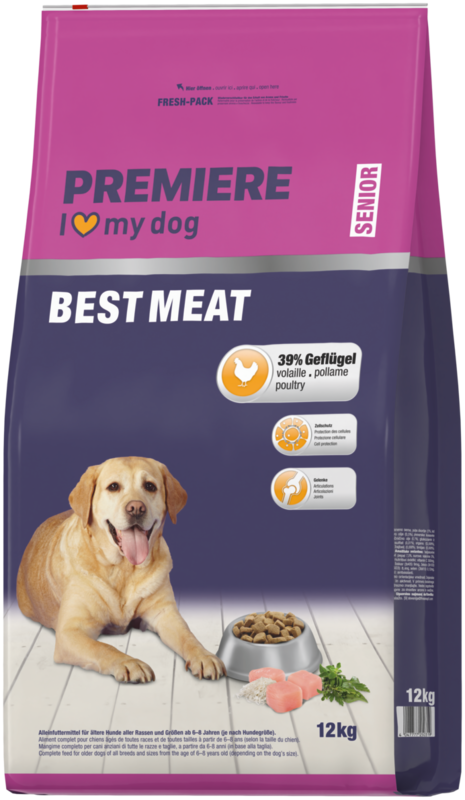 Senior Best Meat kylling 12 kg