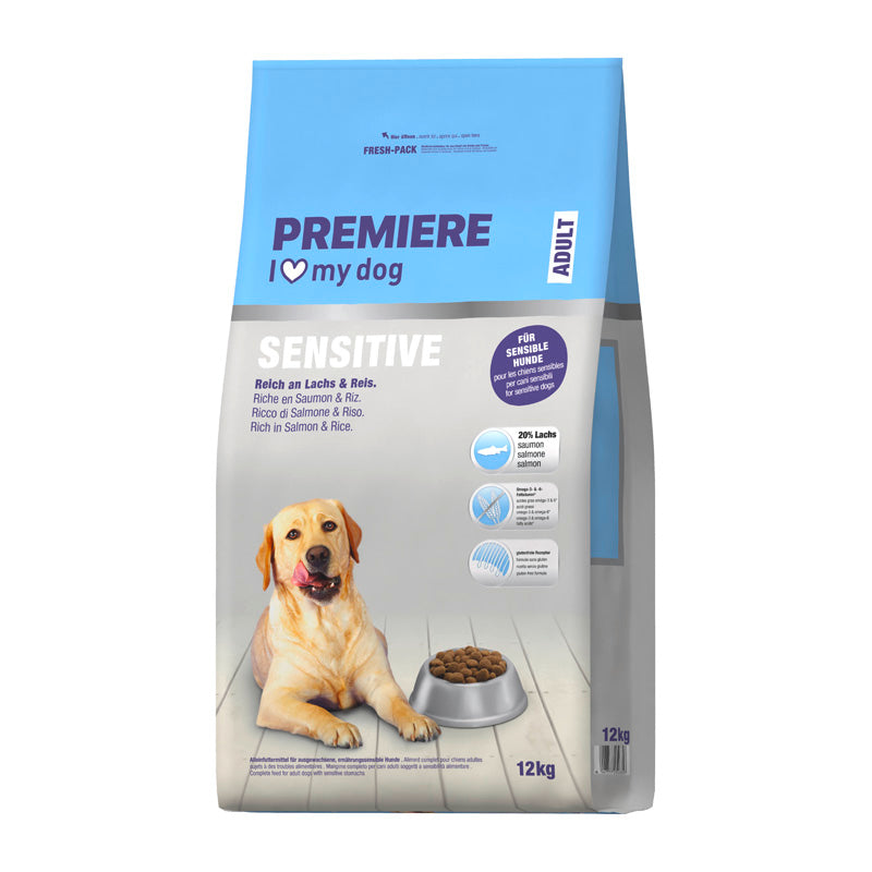 Adult Sensitive laks, ris 12 kg