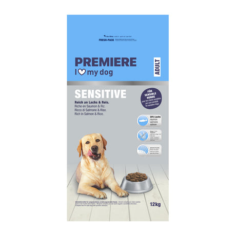 Adult Sensitive laks, ris 12 kg