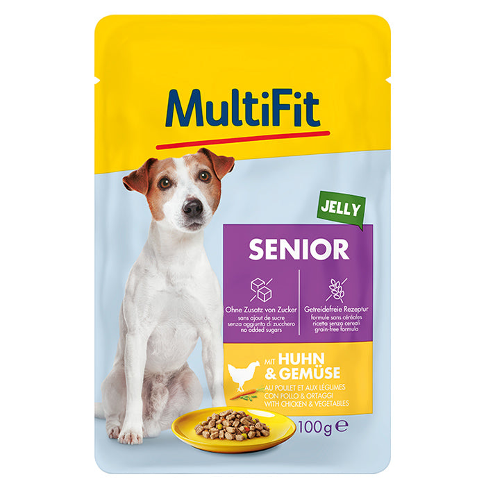 Senior kylling, grøntsager 100 g