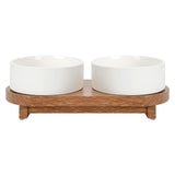 Skålstativ dobbelthvid - Maxi Zoo Danmark