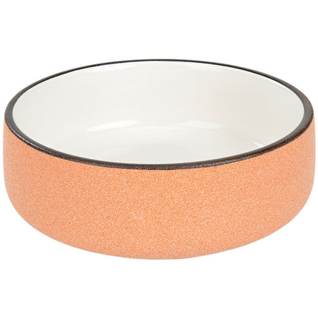 Keramikskål Crude orange - Maxi Zoo Danmark