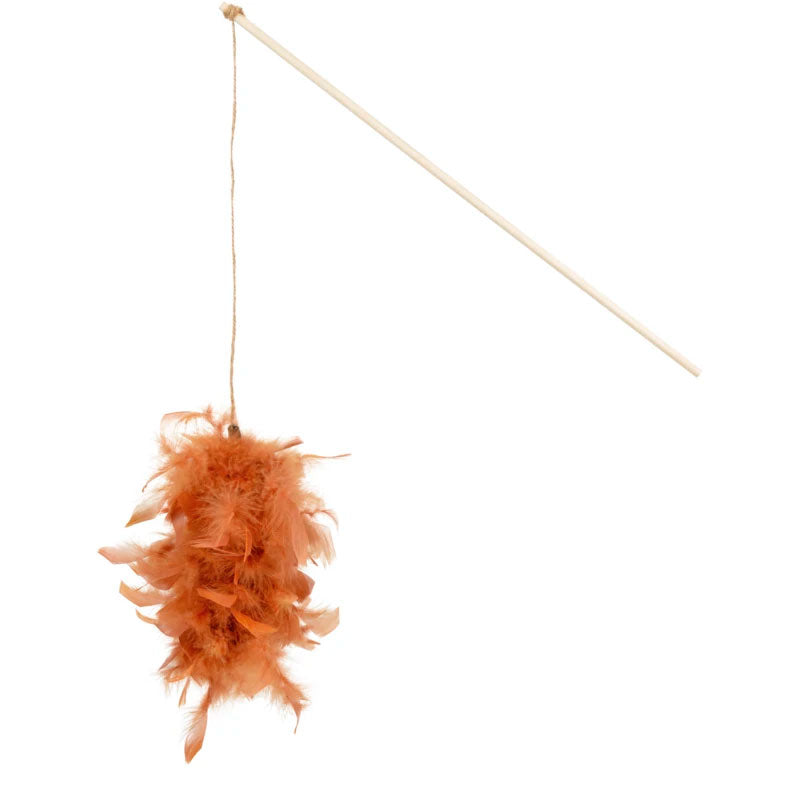 Drillepind m/fjer50 cm