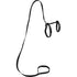 Nylonsele + lineS/L 29-50 cm sort - Maxi Zoo Danmark