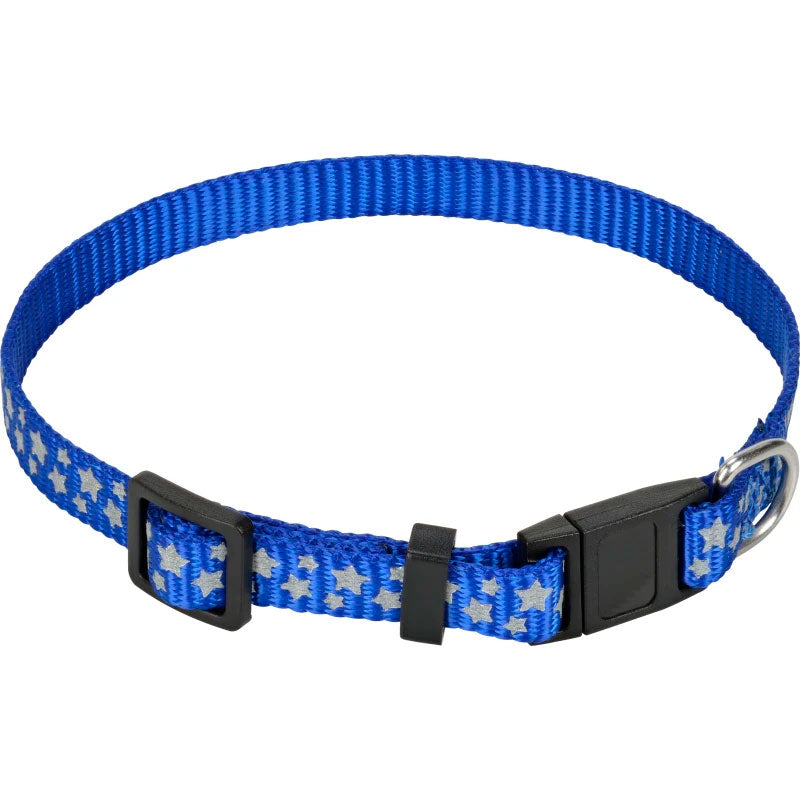 Kattehalsbånd m/refleks19-30 cm stjerne