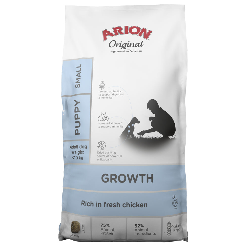 Junior Original Growth Small kylling 2 kg