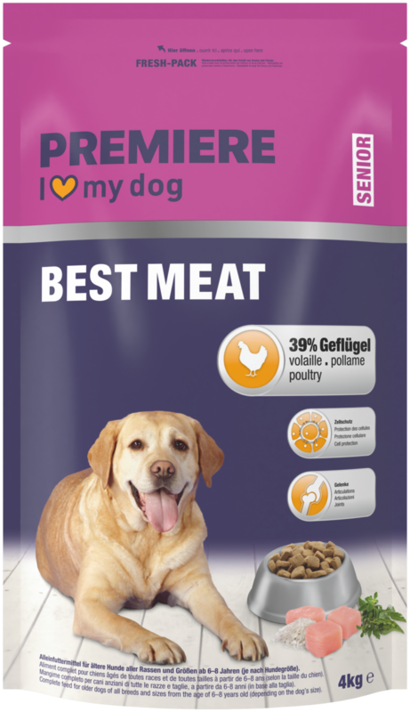 Senior Best Meat 4 kg fjerkræ