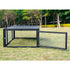 Løbegård 180x90x48 cm sort - Maxi Zoo Danmark