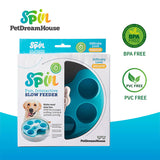 Interactive Feeder Palette M 25x9,2 cm blå - Maxi Zoo Danmark