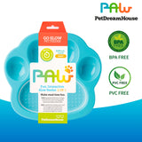 Slow Feeder Lick Pad Mini 20x18x3,2 cm blå - Maxi Zoo Danmark