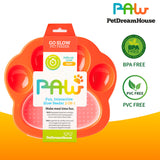 Slow Feeder Lick Pad Mini 20x18x3,2 cm orange - Maxi Zoo Danmark