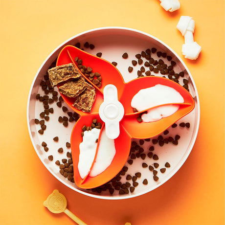 Interactive Feeder Bourgainvillea Easy 25x9,2 cm orange - Maxi Zoo Danmark